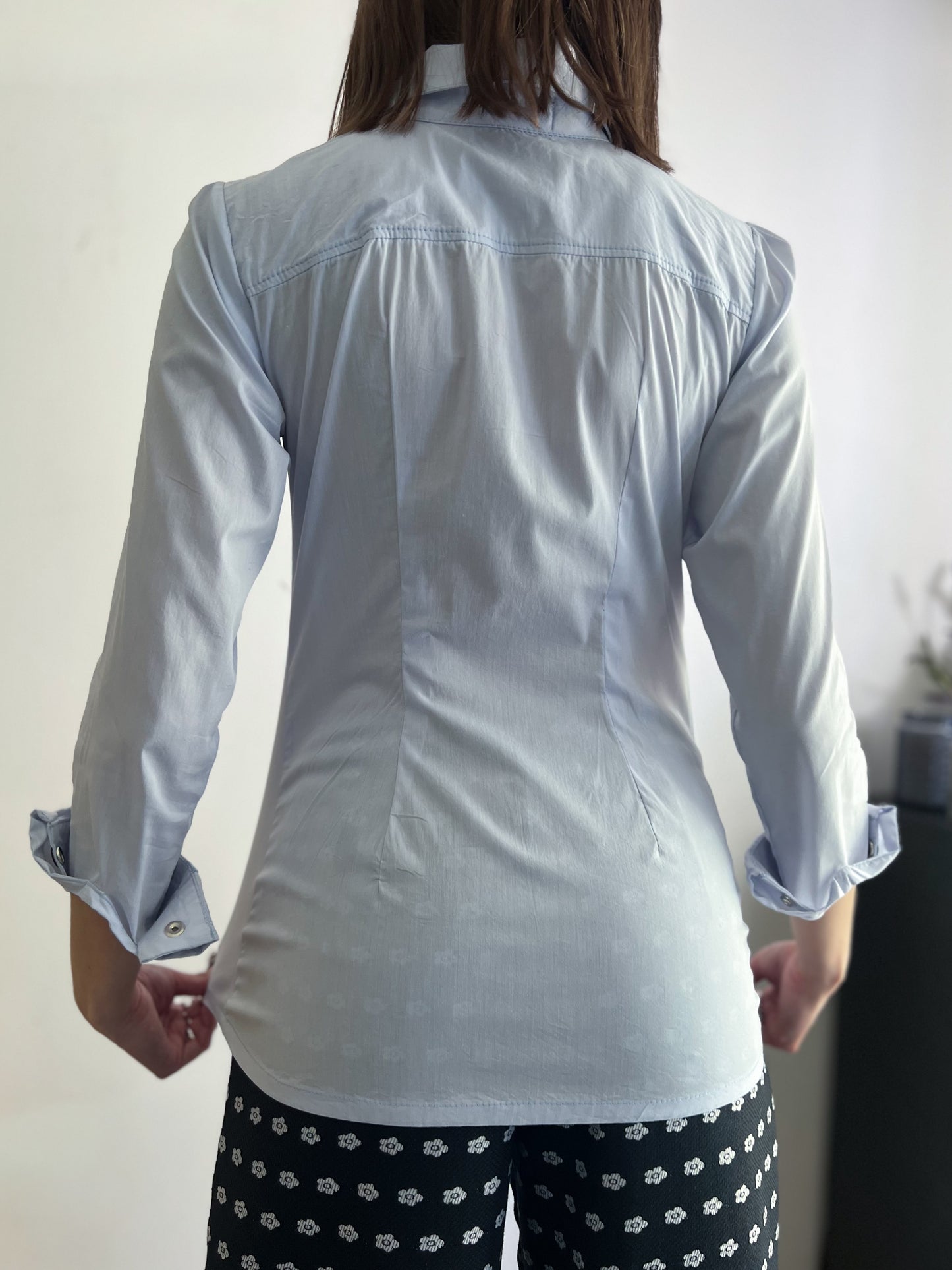 CAMISA CELESTE