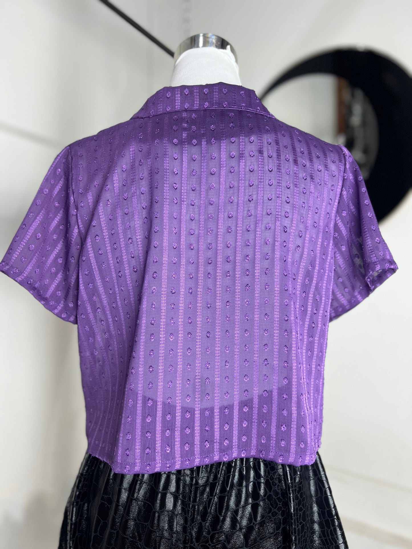 BLUSA CRISTAL MORADA