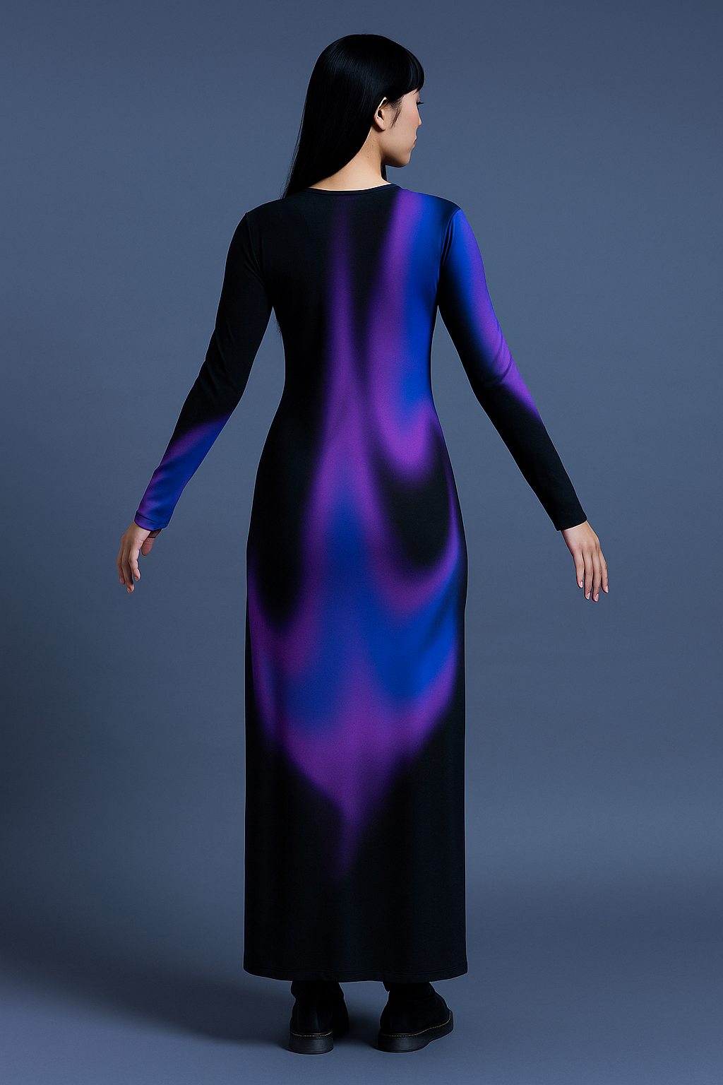 VESTIDO AURA CON MANGAS