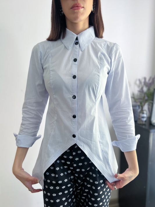 CAMISA CELESTE